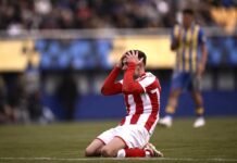 San Martín perdió 1-0 ante Atlanta y quedó a cuatro puntos del Reducido