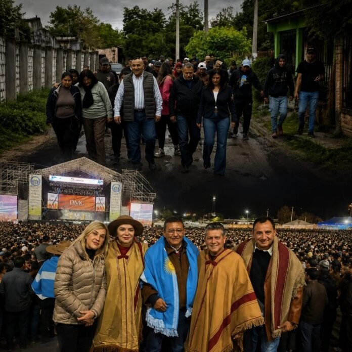 El calendario oficial transcurre entre escenarios, ponchos de gala y palcos VIP de festivales financiados con recursos públicos.