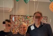 Tucumanos con la panza vacía y el legislador Toscano muestra su banquete.