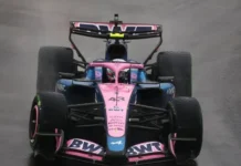Colapinto corre el Gran Premio de Estados Unidos de Fórmula 1.