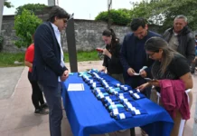 Llegaron los ecolentes gratuitos para los vecinos de Villa Angelina.