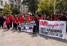 Discapacidad: Tucumán marchó por aranceles y prestaciones.