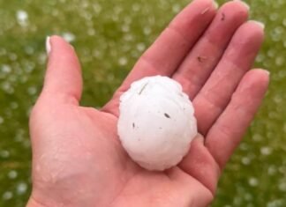 Córdoba: Tormenta con granizo golpeó el interior (video).