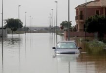 España bajo el agua: inundaciones y una mujer fallecida (video).