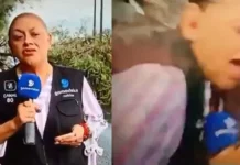 Una camioneta atropelló a una periodista y su camarógrafo. (video).