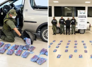 Tafí del Valle: secuestran 48 kilos de cocaína en una camioneta