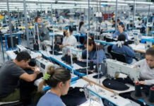 Producción industrial cae 22,6% en siete meses y 60% de las máquinas están inactivas.