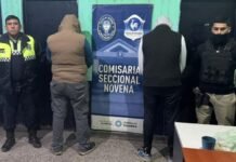 Aprehendieren a dos hombres por usura.